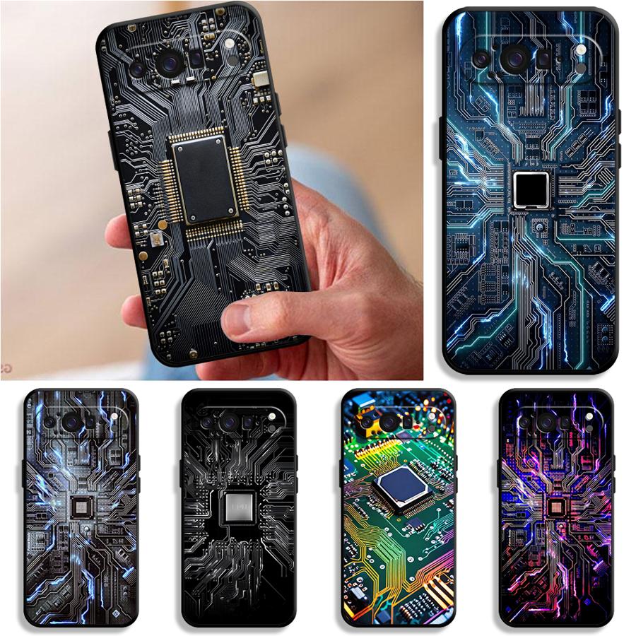 Google Pixel 8A - Cover per Telefono con Design Retrò